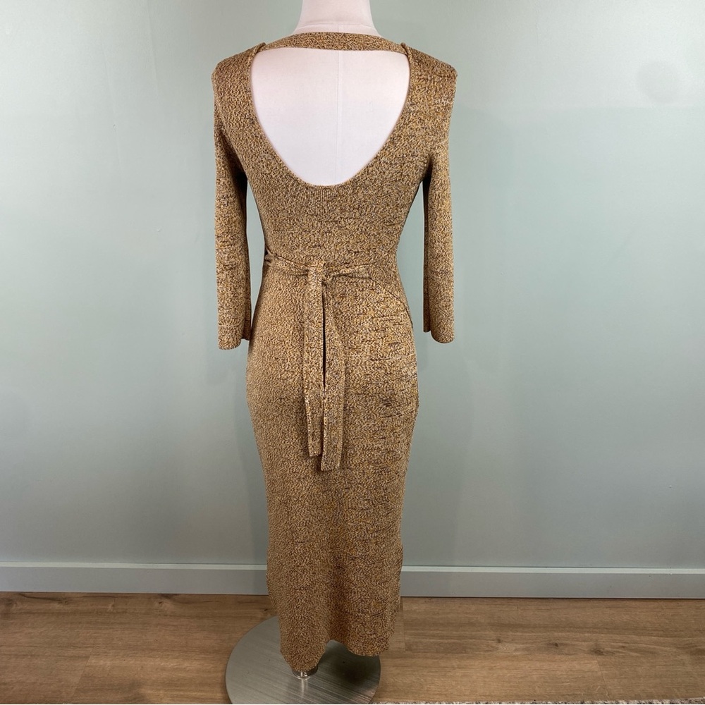 Anthropologie Solid & Striped Lila
Wrap Knit Midi dress Size Medium - Picture 4 of 9